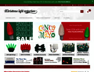 thechristmaslightemporium.com screenshot