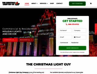 thechristmaslightguyco.com screenshot