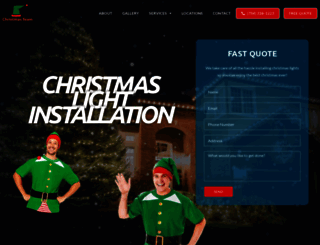 thechristmasteam.com screenshot