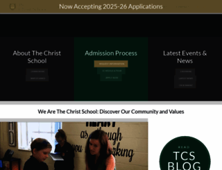 thechristschool.org screenshot