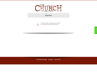 thechurchaz.table.org screenshot