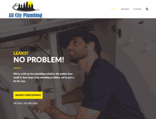 thecityplumbers.com screenshot