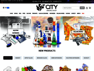 thecitysmokeshop.com screenshot