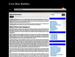 thecivilwarbattles.blogspot.com screenshot