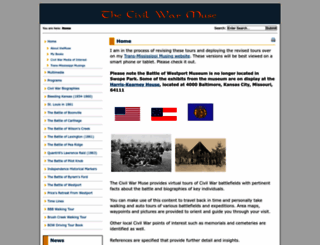 thecivilwarmuse.com screenshot