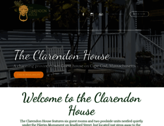 theclarendonhouse.com screenshot