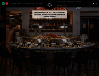 theclawbar.com screenshot