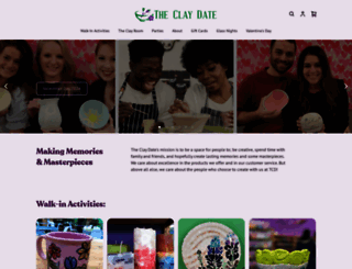 theclaydate.com screenshot