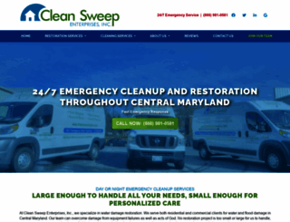 thecleansweepinc.com screenshot