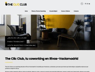 theclicclub.com screenshot
