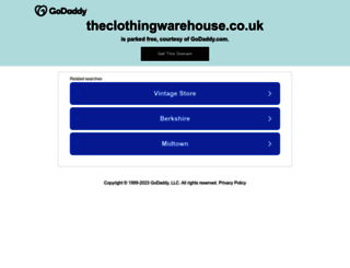 theclothingwarehouse.co.uk screenshot