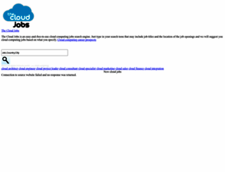 thecloudjobs.com screenshot