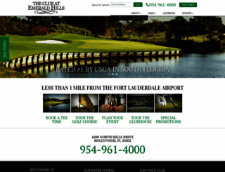 theclubatemeraldhills.com screenshot