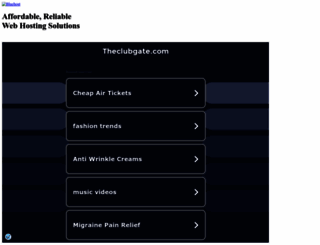 theclubgate.com screenshot