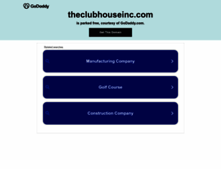 theclubhouseinc.com screenshot