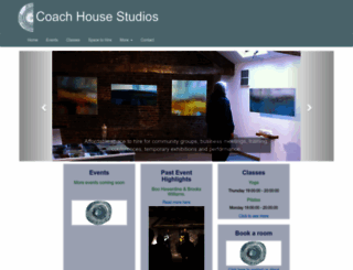 thecoachhousestudios.co.uk screenshot