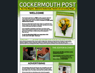 thecockermouthpost.co.uk screenshot