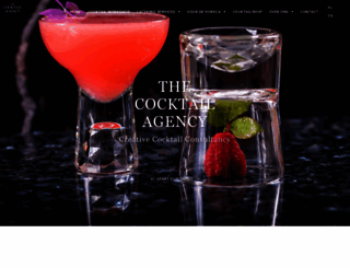 thecocktailagency.nl screenshot