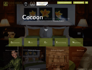 thecocoonhotel.com screenshot