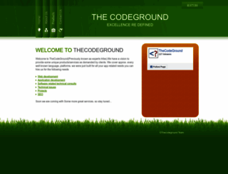 thecodeground.com screenshot