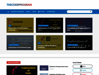 thecodeprogram.com screenshot