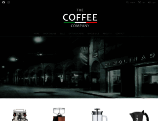 thecoffeecompany.co.nz screenshot