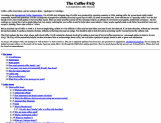 thecoffeefaq.com screenshot
