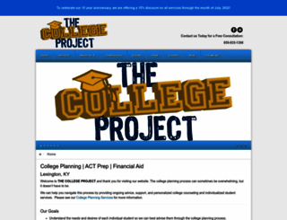 thecollegeprojectky.com screenshot