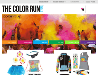 thecolorrunstore.com screenshot