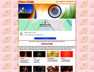 thecolorsofindia.com screenshot