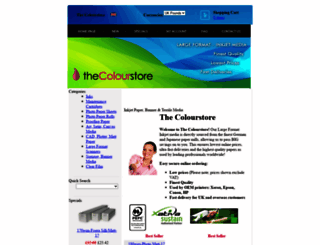 thecolourstore.com screenshot