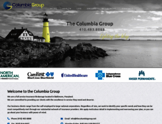 thecolumbiagroup.net screenshot