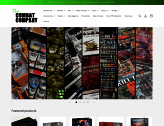 thecombatcompany.com screenshot