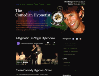 thecomedianhypnotist.com screenshot