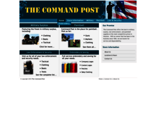 thecommandpost.com screenshot