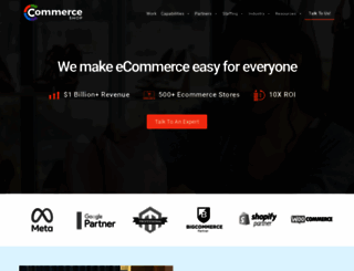 thecommerceshop.com screenshot