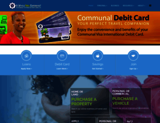 thecommunalcu.com screenshot