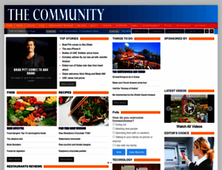 thecommunityuae.com screenshot