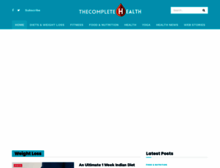 thecompletehealth.com screenshot