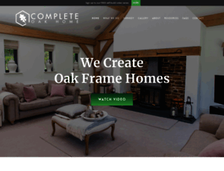 thecompleteoakhome.co.uk screenshot