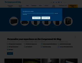 thecompressedairblog.com screenshot