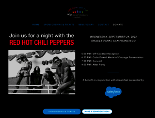 theconcertforkids.com screenshot