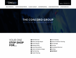 theconcordgroup.ca screenshot
