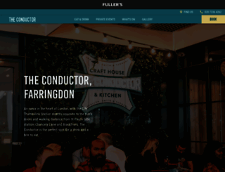 theconductorbar.co.uk screenshot