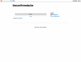theconfirmedache.blogspot.com screenshot