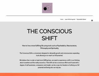 theconsciousshift.org screenshot