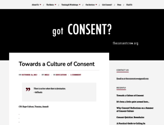 theconsentcrew.org screenshot