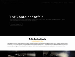 thecontaineraffair.com screenshot