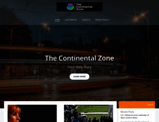 thecontinentalzone.com screenshot