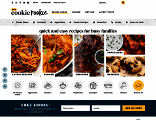 thecookierookie.com screenshot
